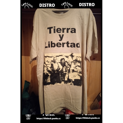 Playera "Tierra y libertad"