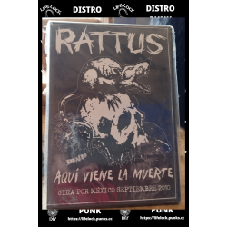 DVD-R Rattus "Aquí viene la muerte"